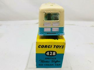 Corgi 428 Smiths Mister Softee Ice Cream Van with Box 4