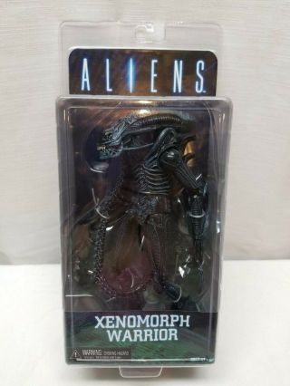 Neca Aliens Xenomorph Warrior Blue Action Figure 2013 Series 1 7 " Toy Movie