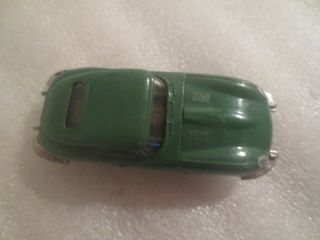 AFX Jaguar Slot Car.  Green. 3