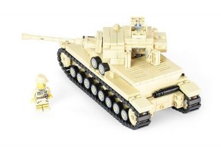 Lego Brickmania® Building Kit - German Panzer IV Ausf F WWII Tank - 4