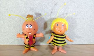 Vintage Dolls Maya The Bee & Willy Apollo Film By Lyra Made In Greece