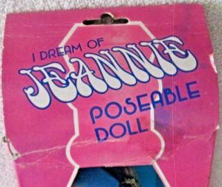 I Dream of Jeannie Poseable doll unplayed MIB 1977 4