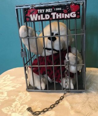 Wild Thing Gorilla In Cage Valentine 