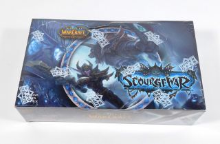 World Of Warcraft Tcg Wow Scourgewar Booster Box 24 Packs