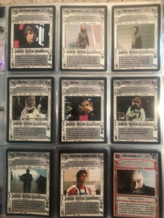 Star Wars Ccg Death Star 2 Complete Set (minus Imperial Command) 3