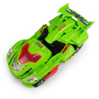 Transforming Dinosaur LED Car With Light Sound for Kids Xmas Gift 5