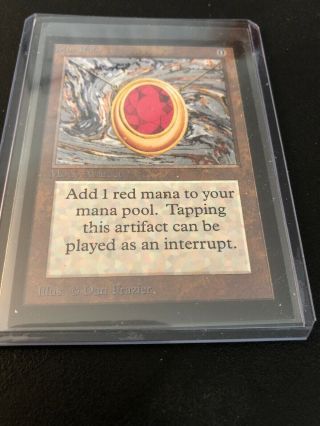 1x Mtg Magic The Gathering Mox Ruby Collector 