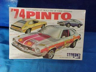 Mib Orig 1970s Mpc 1/25 Scale Model Car Kit 1974 Ford Pinto