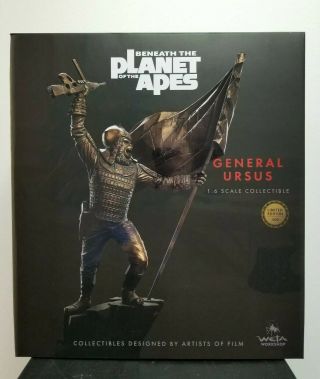 Weta - Planet Of The Apes,  General Ursus - Limited Edition Statue 81 Of 500