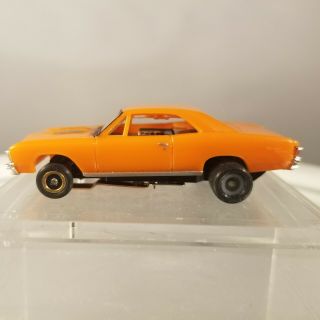 1967 Chevelle Fray Style Practice JL Chassis Car HO scale slot car T - jet 2