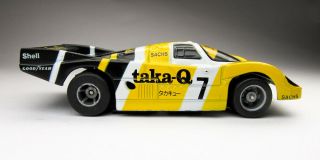 AUTHENTIC Japanese Released Tyco Porsche 962 Taka Q 7 RARE HTF W/ Window Decal 5