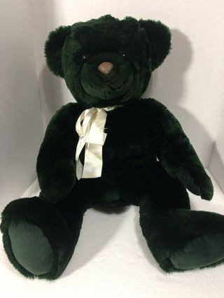 Mith Mouse In The House Toys Of Beverly Hills Dark Forest Green Plush 26 " Bear