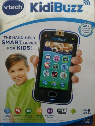Vtech Kidibuzz Blue Tablet - Kids Smart Phone Light In The Box Smart Phone