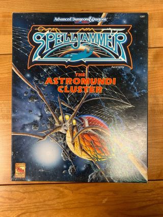 Advanced D&d: Spelljammer: The Astromundi Cluster - Complete (see Photos)