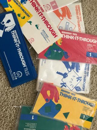 Discovery Toys Think - It - Through Tiles (27) Books 4