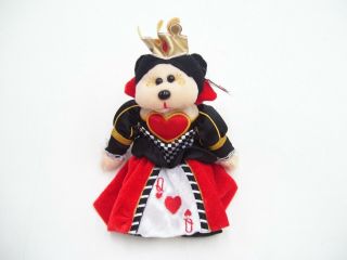 Beanie Kids Bear Collectable Bk896 Queen Of Hearts Bear 08.  03.  10 Pisces Bean