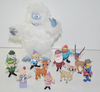 Rudolph And The Island Of Misfit Toys Bumble & Friends Figures 12pc Memory Lane