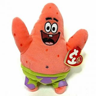 Ty Spongebob Squarepants Patrick Star Beanie Baby From 2004