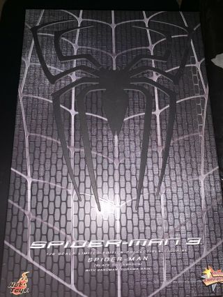 Hot Toys 1/6 - Scale Spider - Man 3 Black Suit Spiderman MMS165 8
