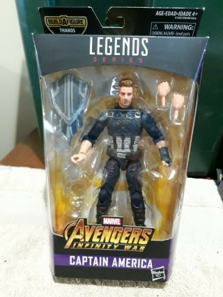 Marvel Legends Thanos BAF Build A Figure Complete Set MIB And Complete Thanos 3