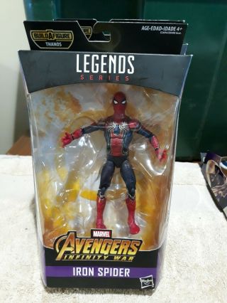 Marvel Legends Thanos BAF Build A Figure Complete Set MIB And Complete Thanos 4
