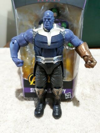 Marvel Legends Thanos BAF Build A Figure Complete Set MIB And Complete Thanos 8