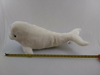 Fiesta Beluga Whale Plush Stuffed Animal 26 