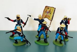 Dsg Buffalo Soldiers 10th Us Cavalry Indian Wars Plastic Toy Soldiers