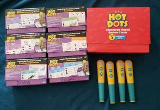 Hot Dots Standard Based Cards,  Homophones,  Synonyms,  Multi Words,  Clues,  Etc