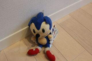 Sega Sonic The Hedgehog Japan Ufo Plush Doll 1992 Pose