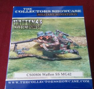 The Collectors Showcase 1/30th Scale Cs00806 Waffen Ss Mg 42 Team