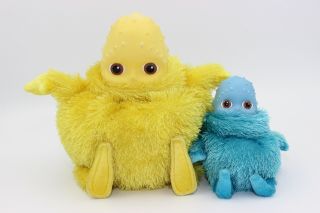 Humbah Silly Sounds Boohbah Yellow Plush Doll & Blue Plush Baby Huggable