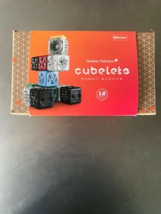 Cubelets Modular Robotics 12 Block Set With Instructions