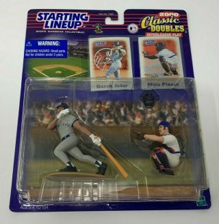 Starting Lineup Derek Jeter Mike Piazza Classic Doubles 2000