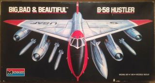 1/48 Big Bad & B - 58 Hustler Monogram 5705 1999 Complete
