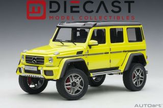 Autoart 76319 Mercedes - Benz G500 4x4 2 (electric Beam/yellow) 1:18th Scale