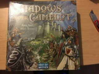 Shadows Over Camelot Board Game Days Of Wonder In Shrink (box Has A Dent)