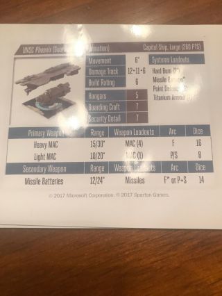 Halo Fleet Battles UNSC Phoenix Class Support Vessel 8
