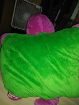 Barney The Purple Dinosaur Plush Authentic Pillow Pet 18 