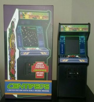 Replicade Centipede Mini Arcade Machine Backer Edition W/ Keychain Wave Toys