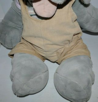 WRINKLES DOG PUPPET Huge 28 inch tall PLUSH DOLL 1980s 3