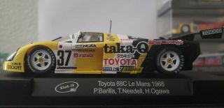 Slot It Sica19b Toyota 88c Taka Q Le Mans 1988 1/32 Slot Car In Display Case