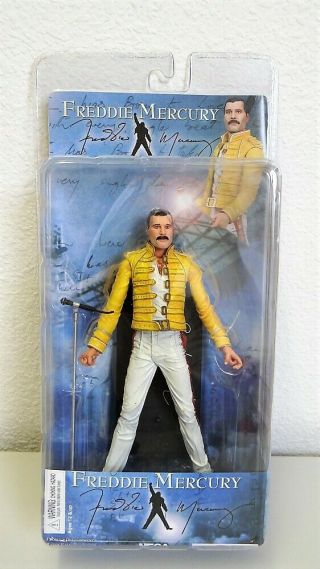 Freddie Mercury Queen Wembley 86 Magic Tour Neca 7 inch Figure 2006 Rare 6