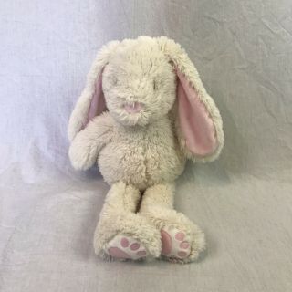 Pottery Barn Kids White Bunny Plush Stuffed Animal Toy Critter Lovey Easter 19 "