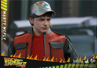 Hot Toys - Marty Mcfly - 12 " 1/6 Scale Figure (mms 379) Back To The Future Ii