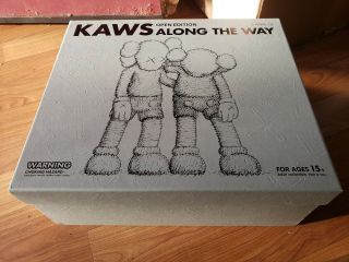 Kaws Along The Way Vinyl Companion Grey 100 Authentic/real Kaws Companion