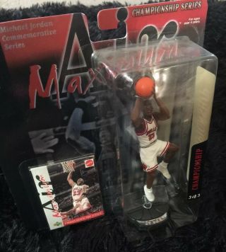 1999 Mattel Maximum Air Limited Ed.  Michael Jordan Bulls Championship.  Nip.
