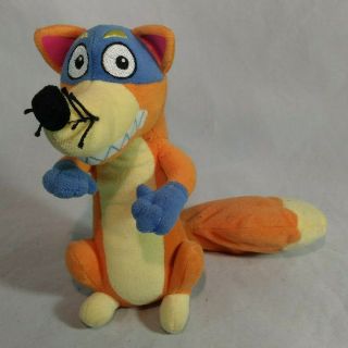 2012 Dora The Explorer Ty Swiper Fox Plush Stuffed Animal Bean Bag Toy