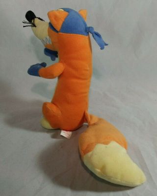 2012 Dora the Explorer TY Swiper Fox Plush Stuffed Animal Bean Bag Toy 2