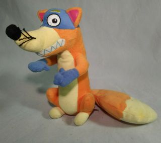 2012 Dora the Explorer TY Swiper Fox Plush Stuffed Animal Bean Bag Toy 4